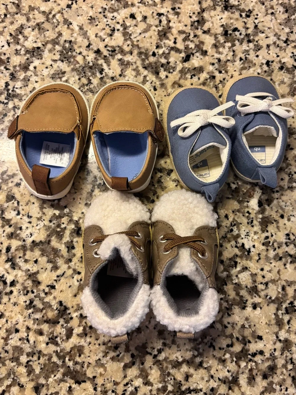 Newborn Shoes. Never worn